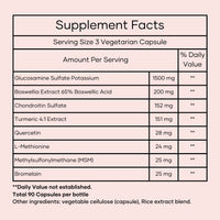 Glucosamine Chondroitin MSM